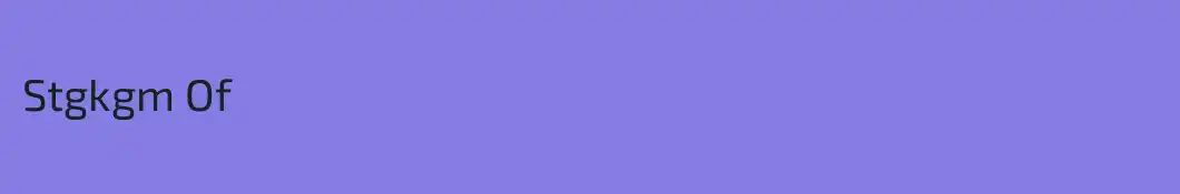 Stgkgm Of
